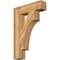 Ekena Millwork Westlake Block Rough Sawn Bracket, Western Red Cedar, 6"W x 26"D x 38"H BKT06X26X38WTL05RWR - alternate 1